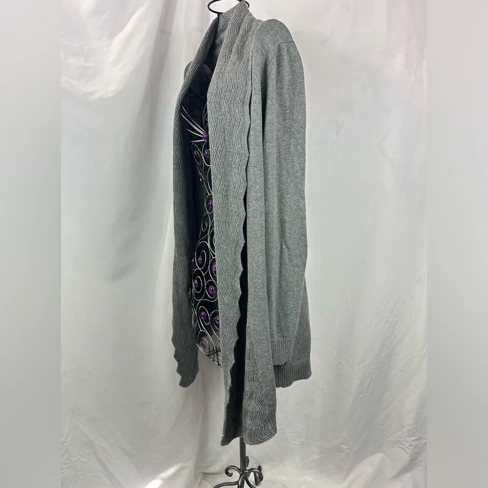 Banana Republic grey wool blend cardigan size M